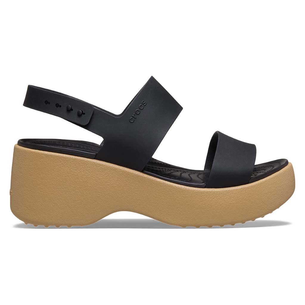 Crocs Women's Brooklyn Sky Sandal - Negro 0RI - vista 1