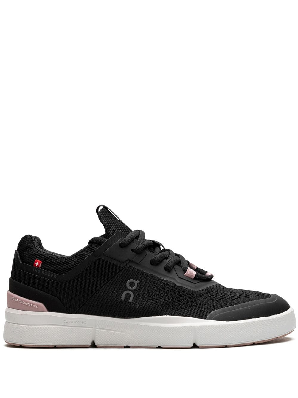 On Running tenis The Roger Spin "Black/Zephyr" Mujer