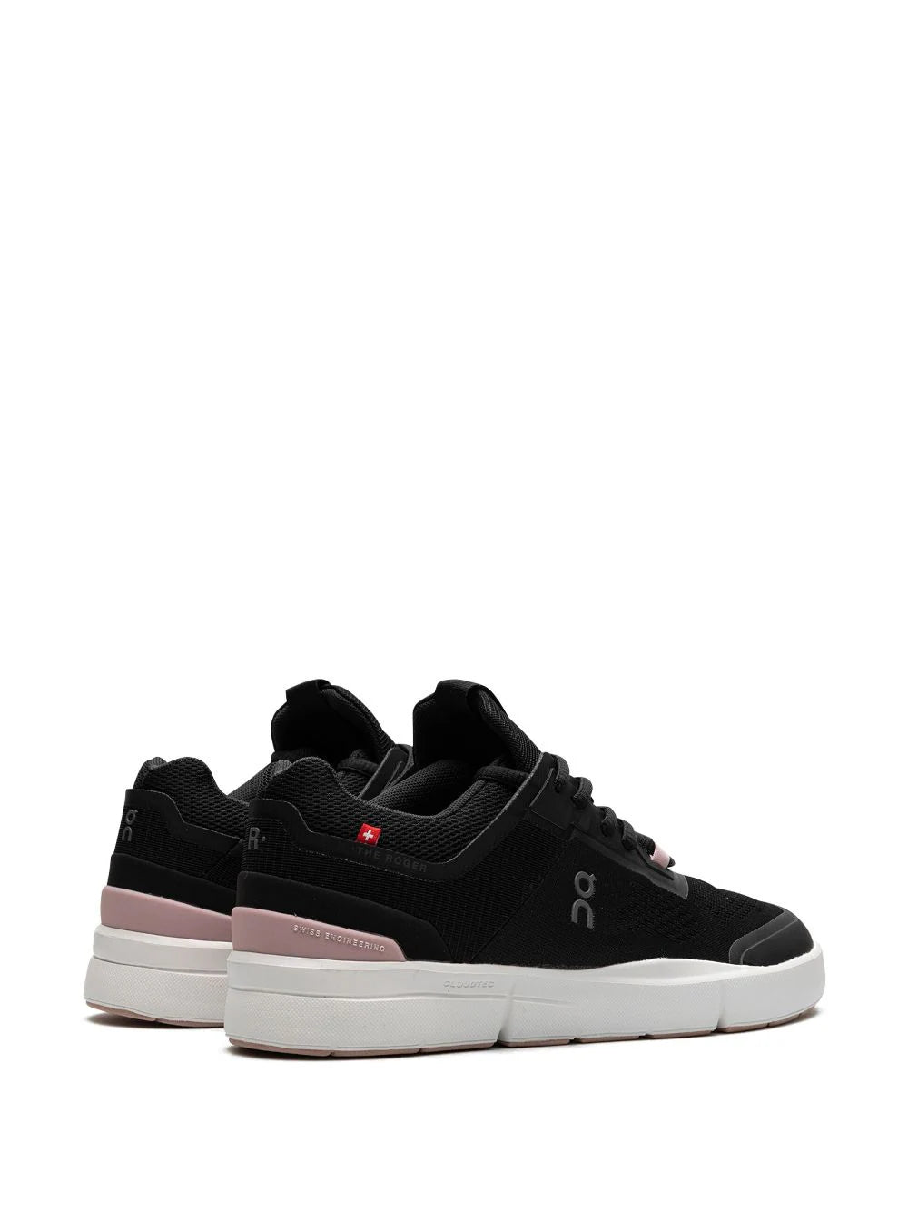On Running tenis The Roger Spin "Black/Zephyr" Mujer