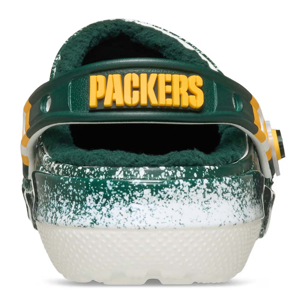 Crocs NFL Green Bay Packers Classic Lined Clog - Multicolor 90H - vista 5