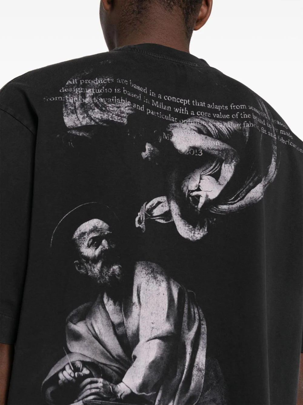 Playera Off-White S.Matthew Skate con logo estampado