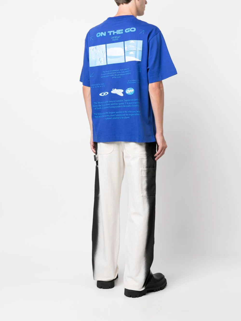Playera Off-White On The Go Moon