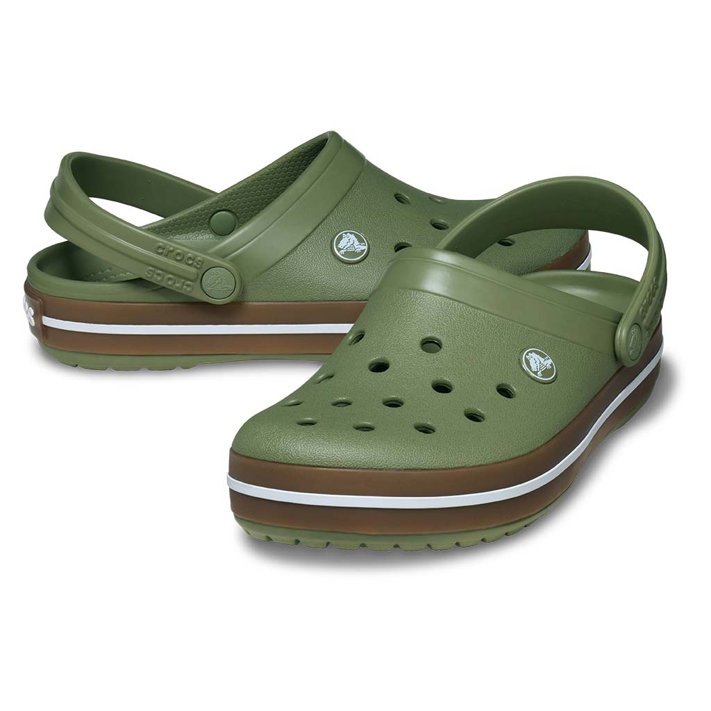 Crocs Crocband Gum Clog - Verde 3BX - vista 2