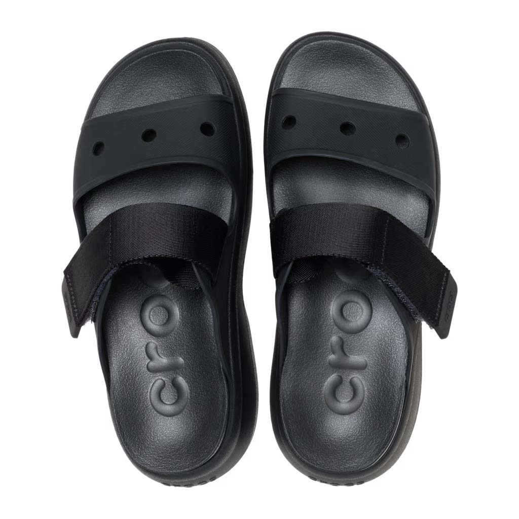 Crocs Women's Soho Two Strap Sandal - Negro 001 - vista 3