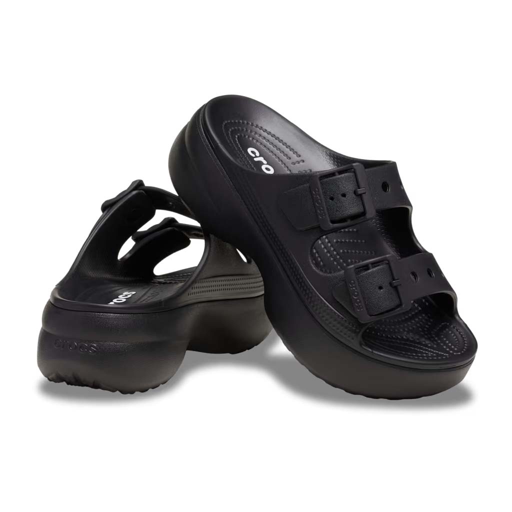 Crocs Women's Saturday Platform Sandal - Negro 001 - vista 2