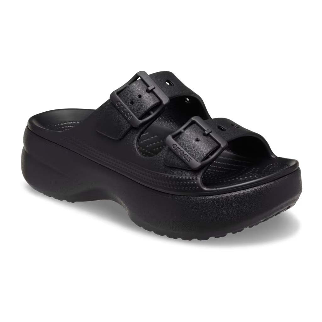 Crocs Women's Saturday Platform Sandal - Negro 001 - vista 4