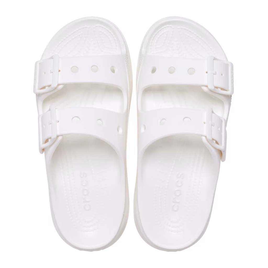 Crocs Women's Saturday Platform Sandal - Blanco 100 - vista 3