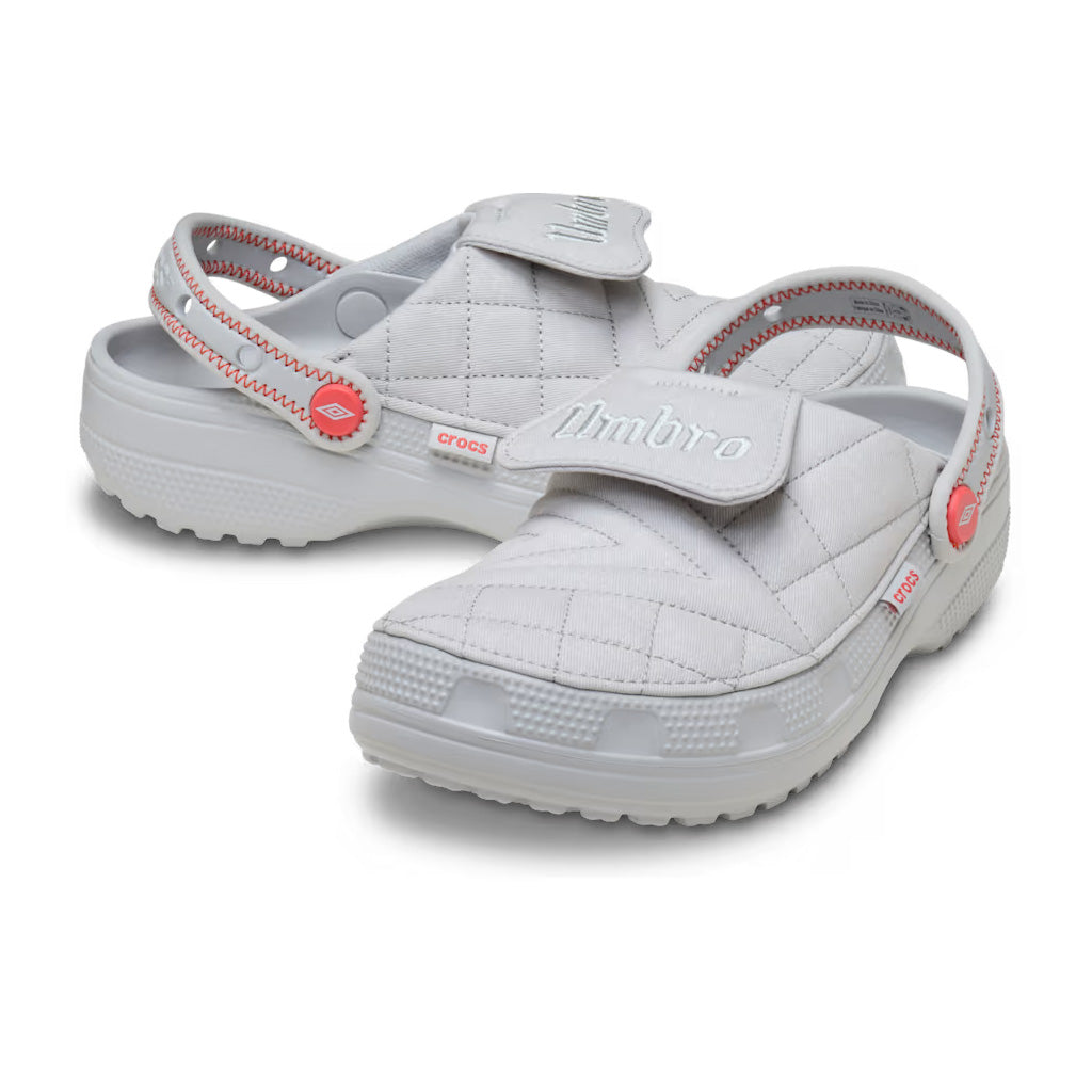Crocs Umbro Crocs Crafted Clog - Gris 1FT - vista 2