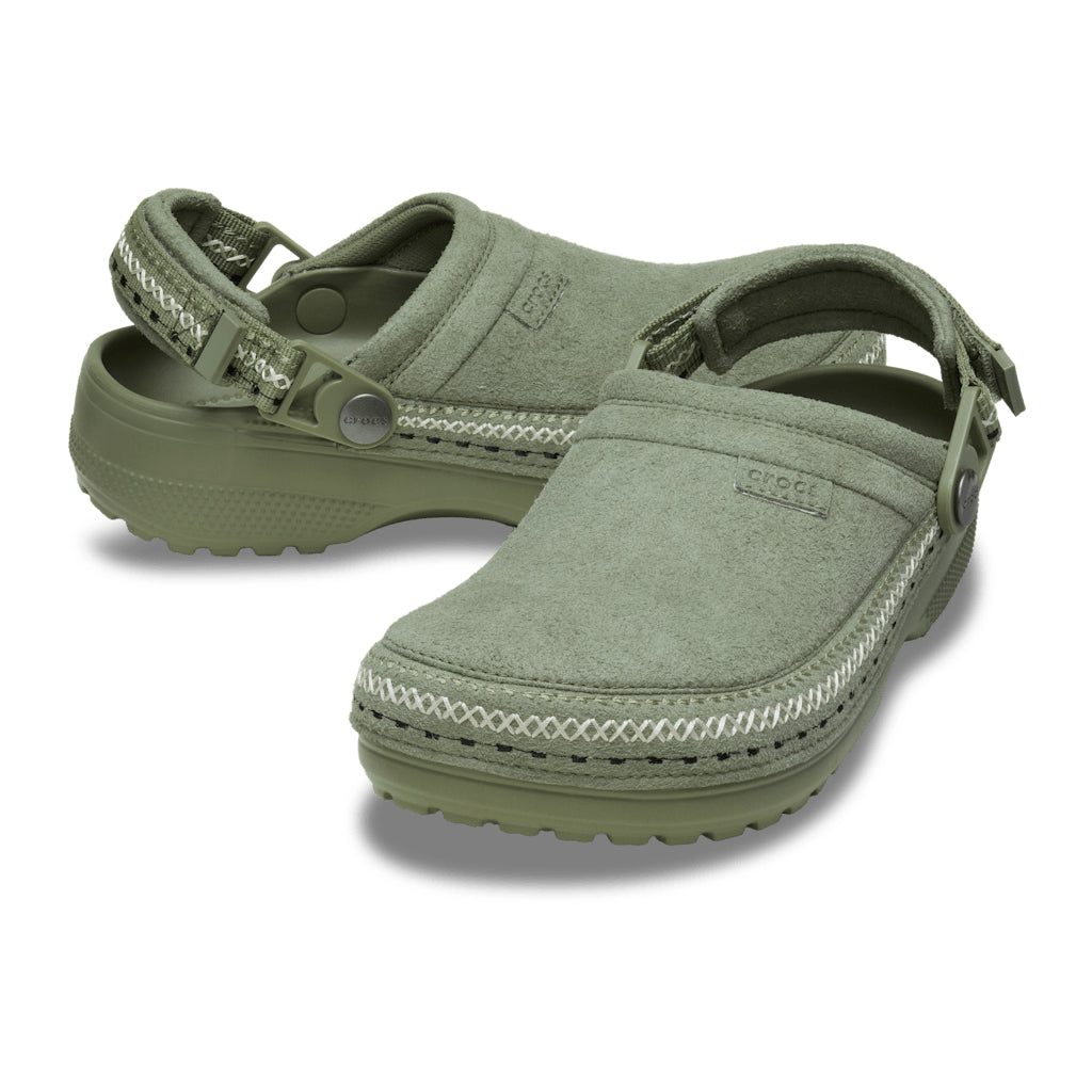 Crocs Cs Crafted Vegan Suede Stitch - Verde 3BX - vista 2