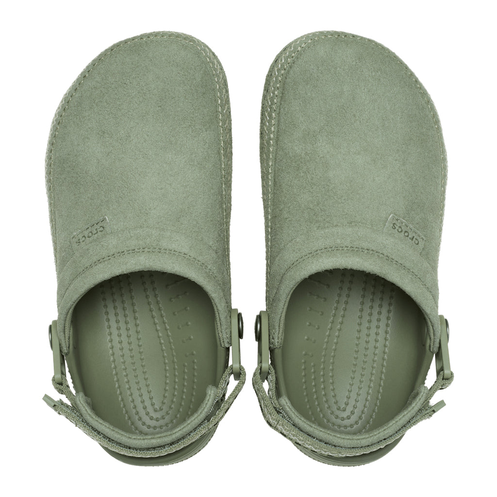 Crocs Cs Crafted Vegan Suede Stitch - Verde 3BX - vista 3