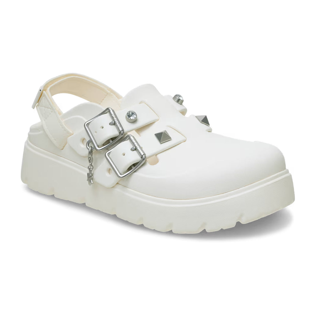 Crocs Women's Loaferette Star Studded Clog - Beige 0WV - vista 5