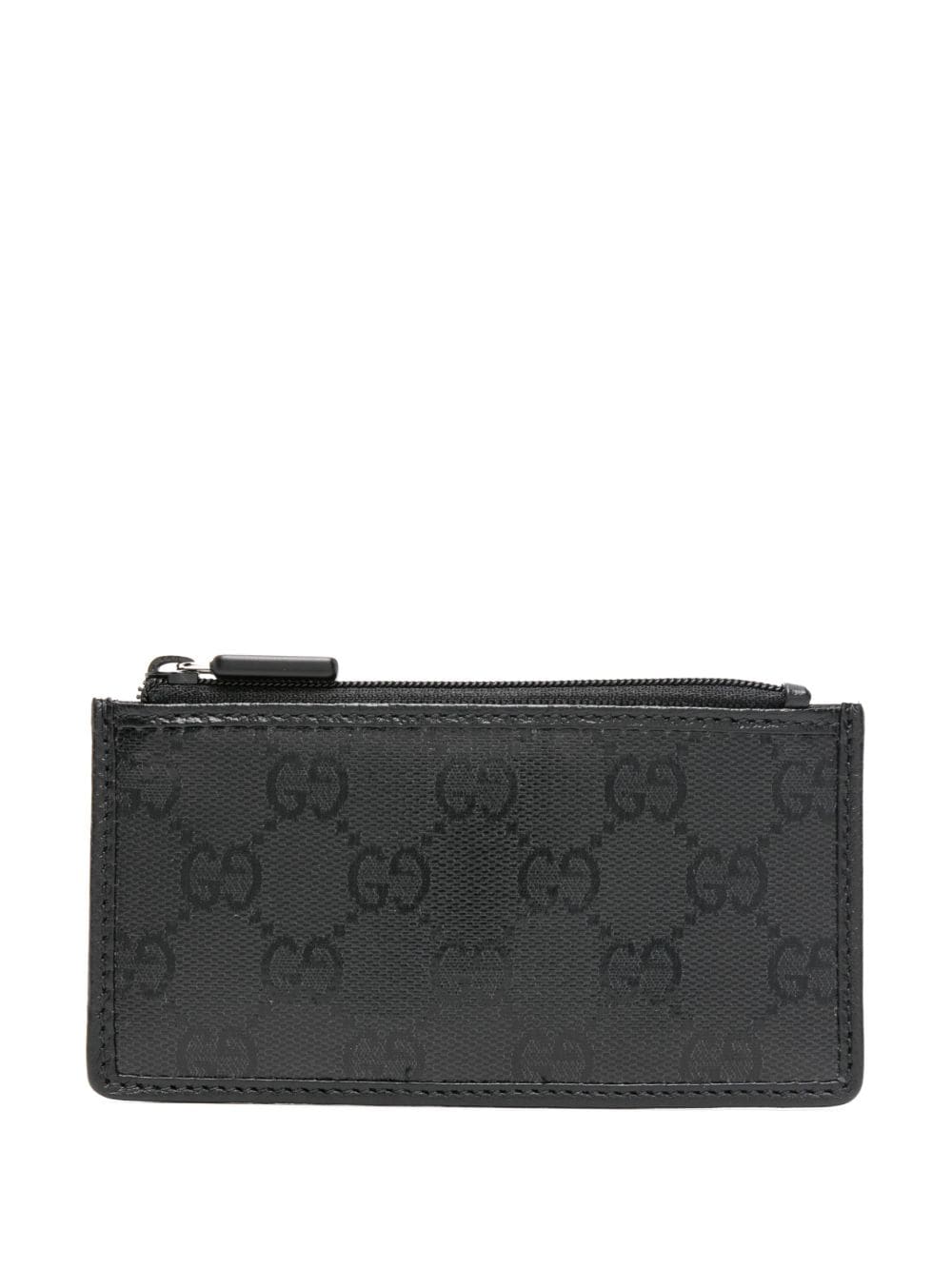 Gucci tarjetero con motivo Double G