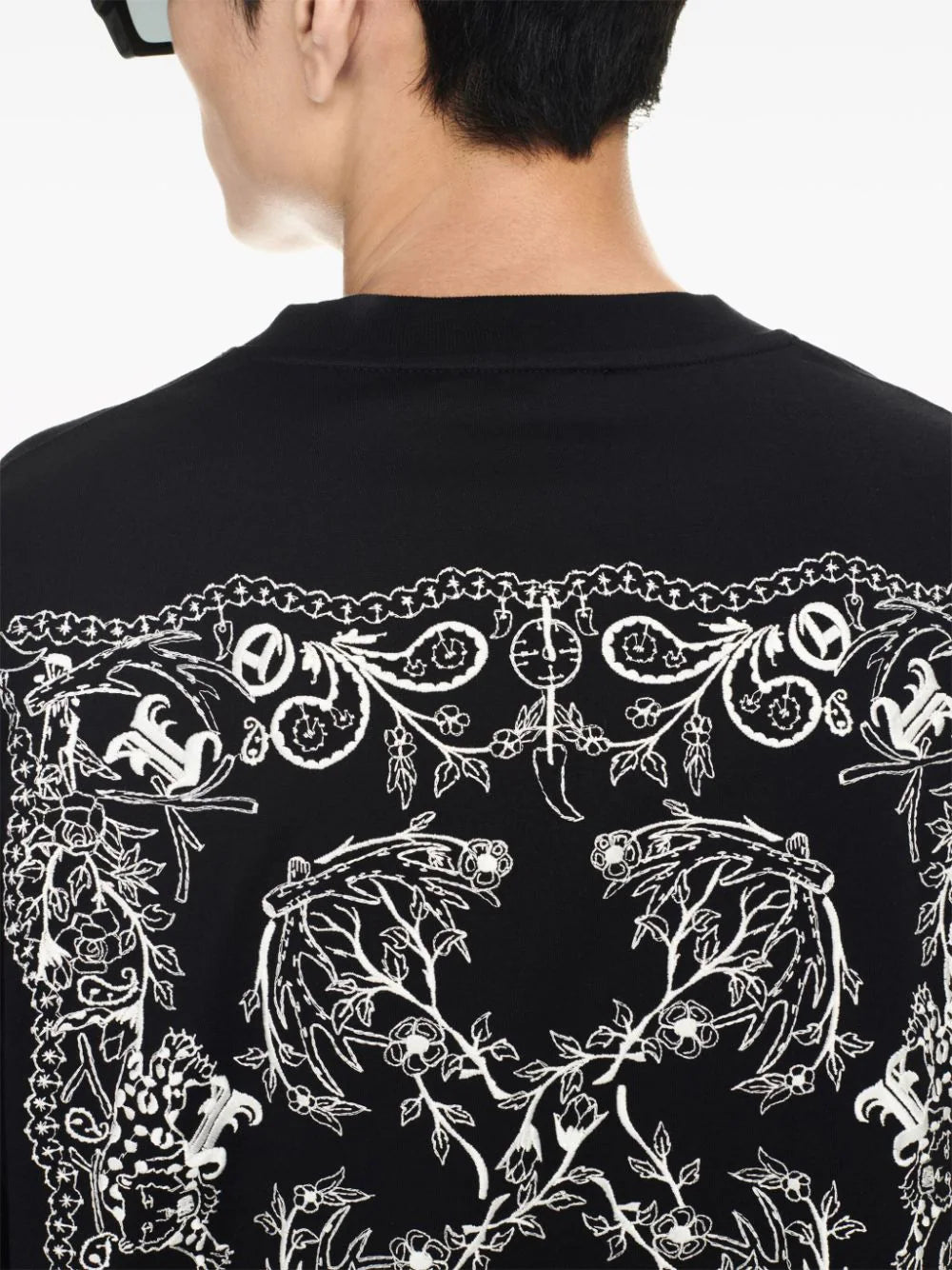 Playera Off-White con motivo Tattoo Bandana Arrow