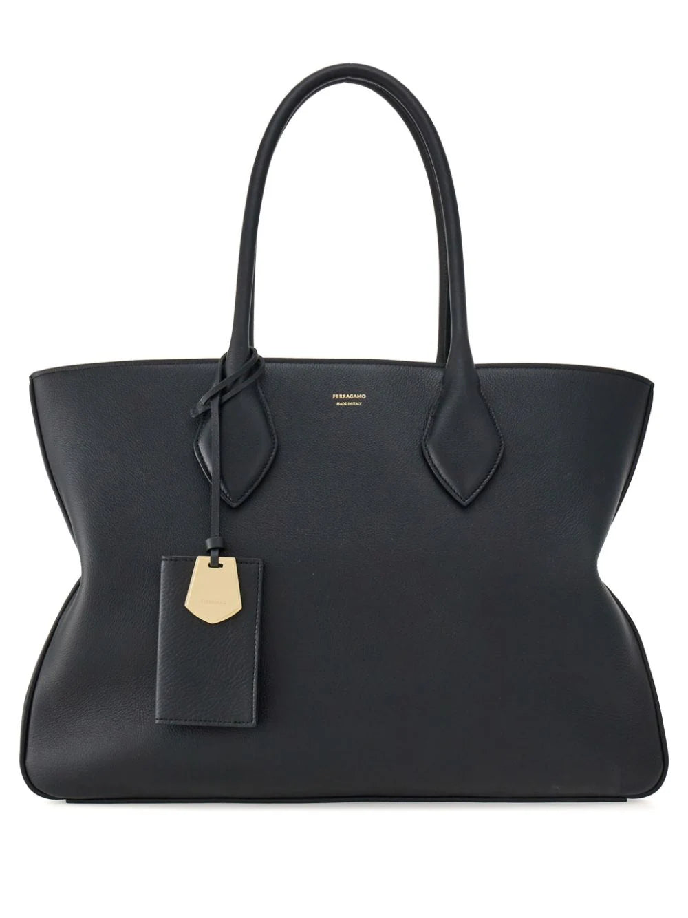 Ferragamo tote con sello del logo grande
