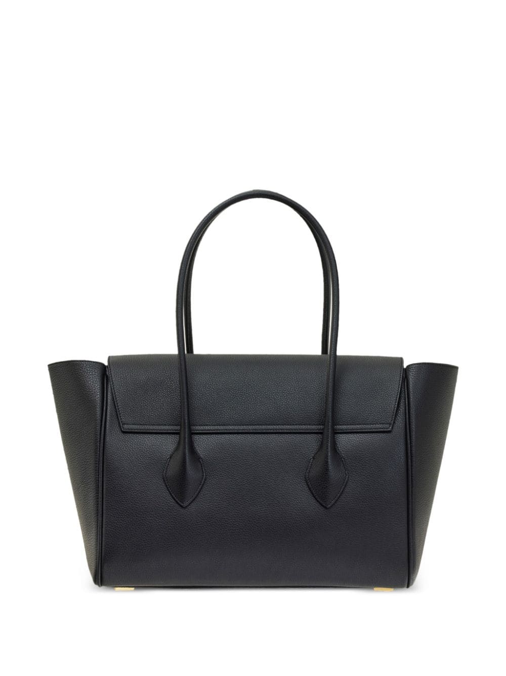 Ferragamo tote grande con placa del logo