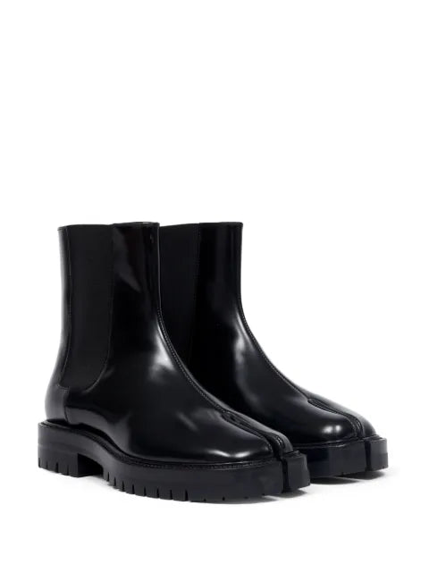 Maison Margiela botas Chelsea Tabi - Negro - vista 2
