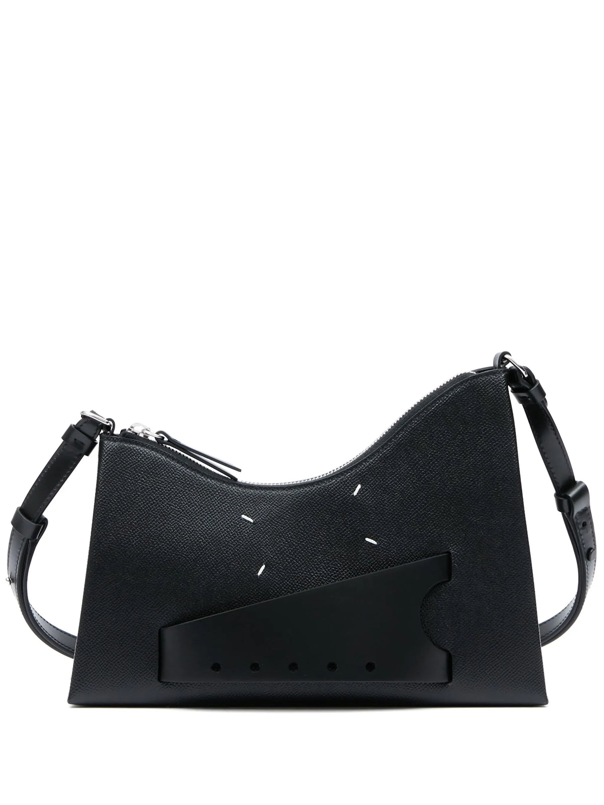 Maison Margiela bolsa de hombro Snatched pequeña - Negro - imagen 1
