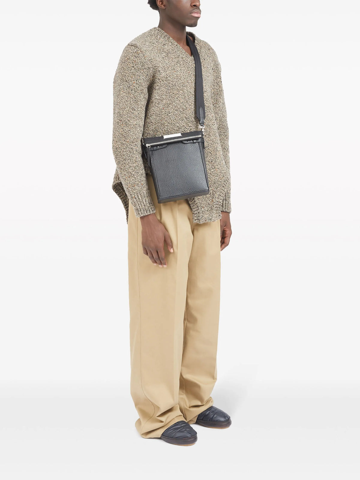 Maison Margiela bolsa cámara 5AC - Negro - imagen 3