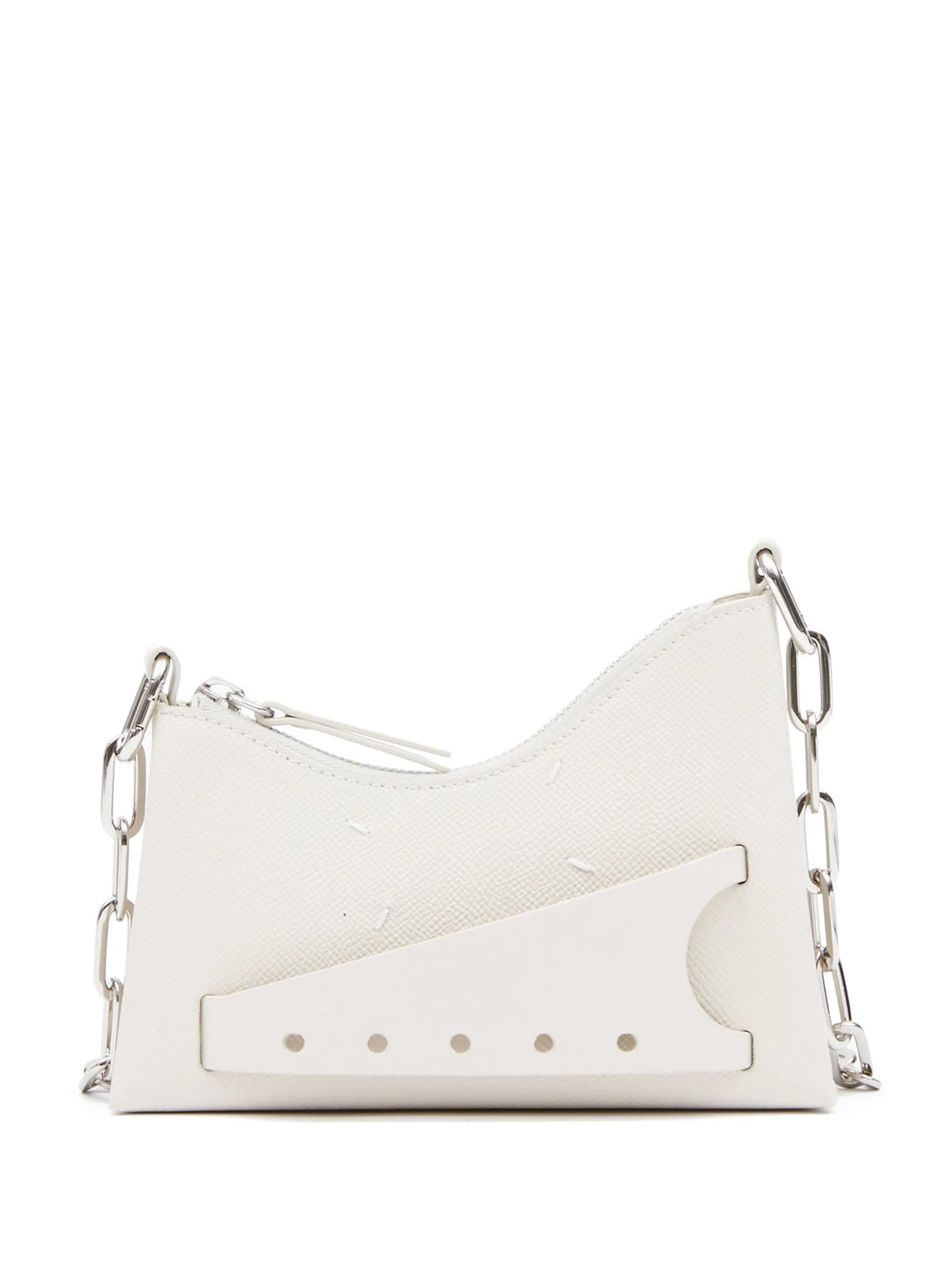 Maison Margiela bolsa Snatched mini - Blanco - imagen 1