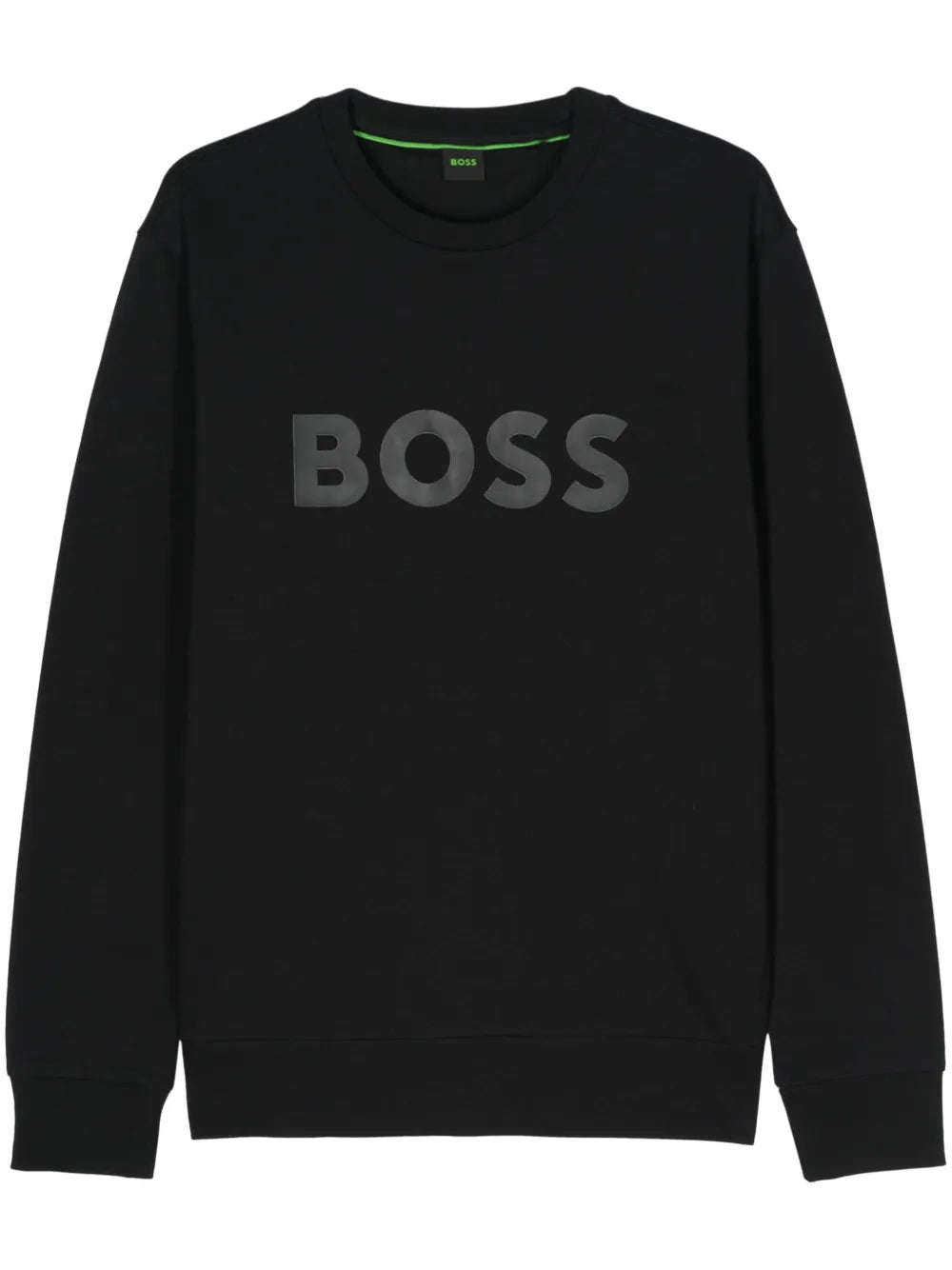 BOSS sudadera con aplique del logo