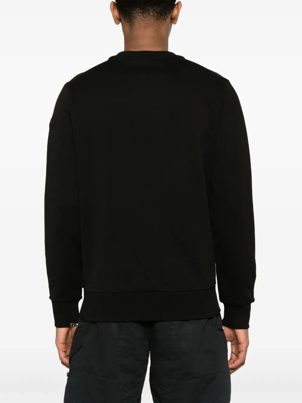Moncler sudadera con logo estampado y efecto degradado