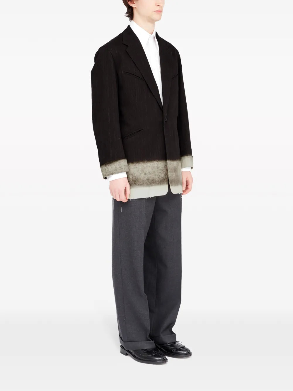 Maison Margiela blazer Pendleton - Marrón - imagen 3