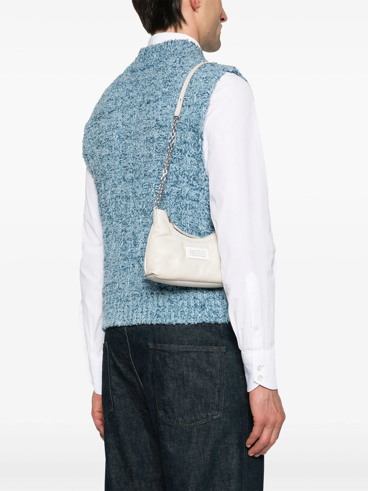 Maison Margiela bolsa de hombro Glam Slam micro - Neutro - imagen 2