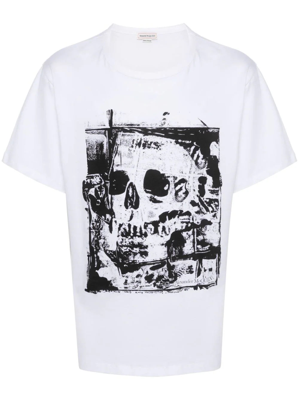 Playera Alexander McQueen con motivo Skull