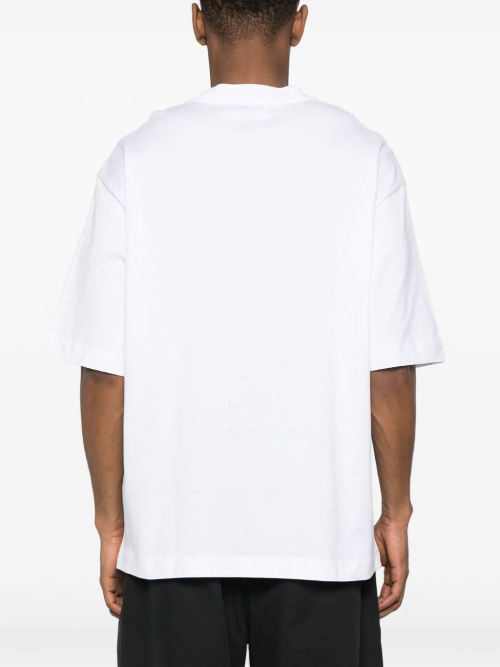 Playera Off-White con logo bordado