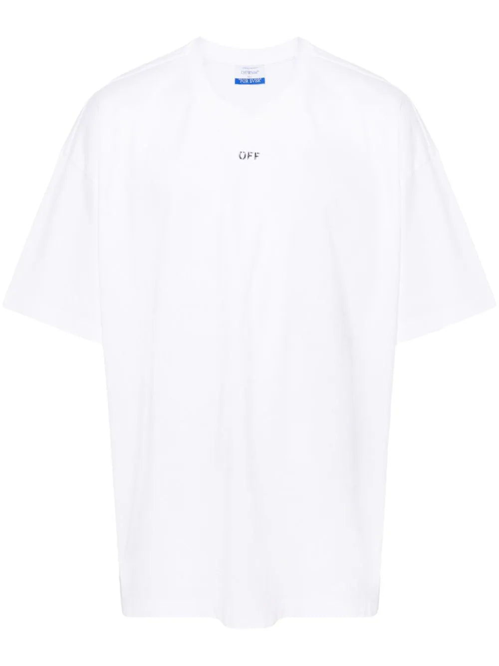 Playera Off-White con sello del logo