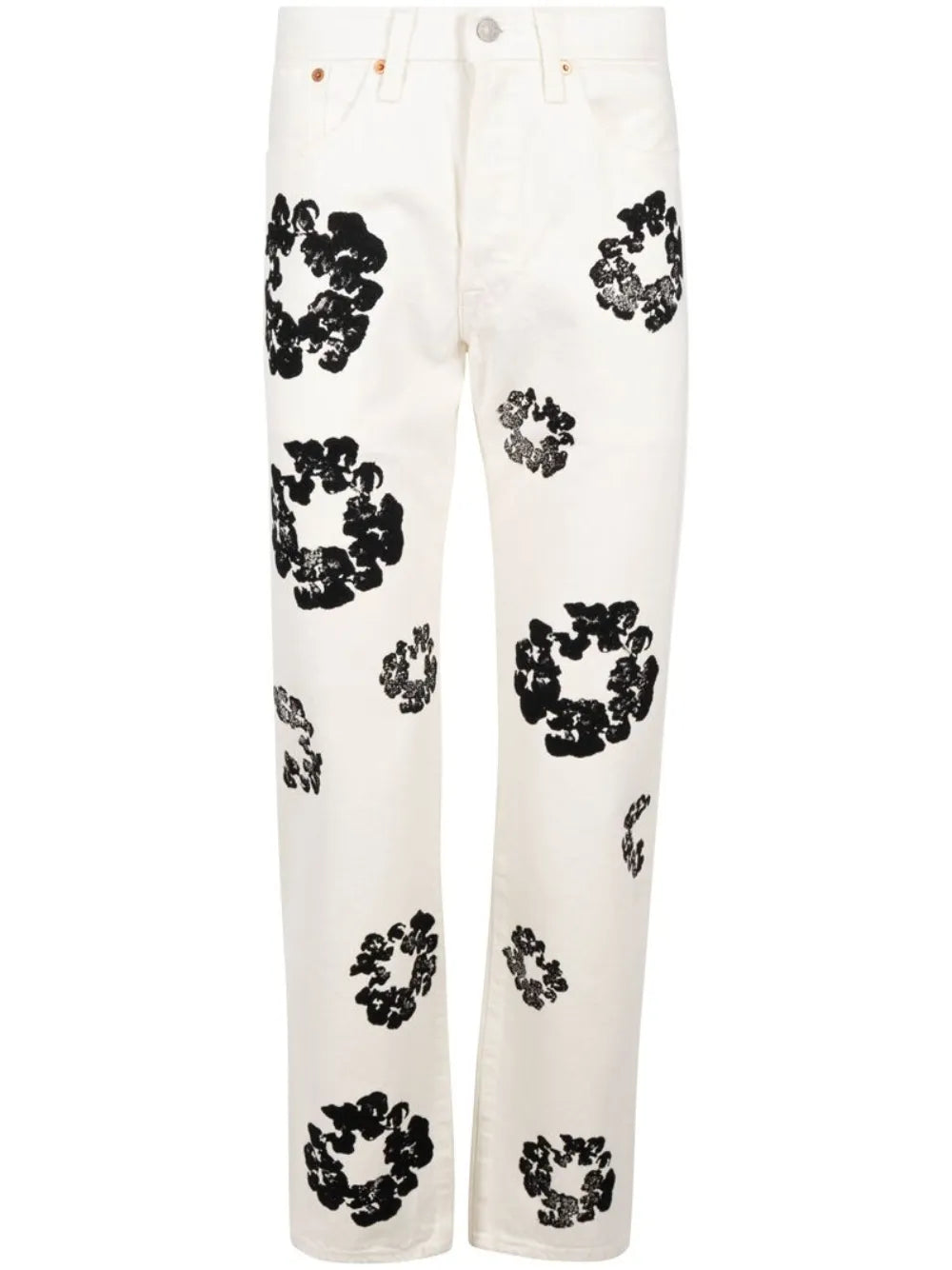 Denim Tears jeans rectos con guirnaldas estampadas de Denim Tears x Levi's