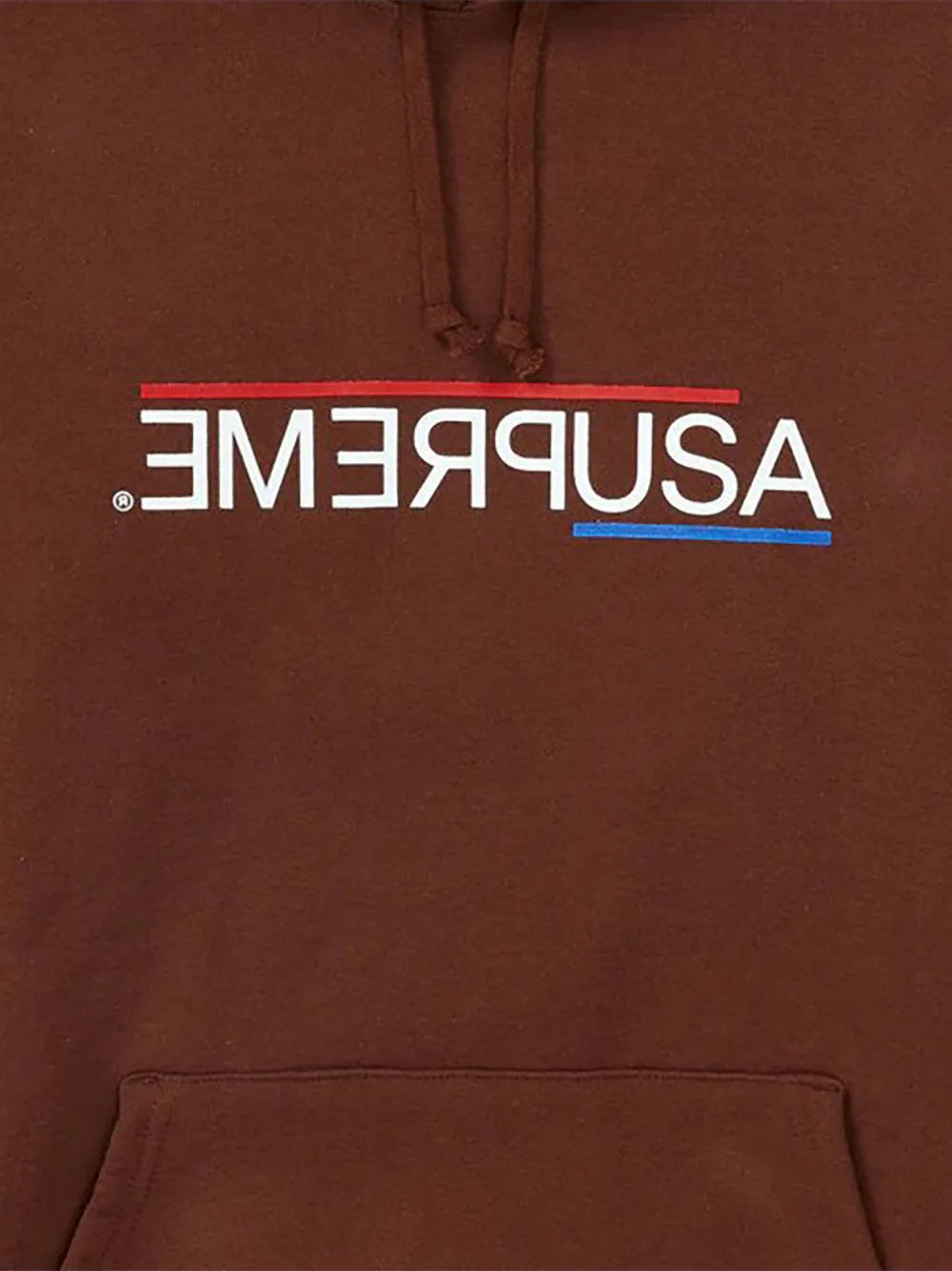 Supreme hoodie USA - Marrón - imagen 2