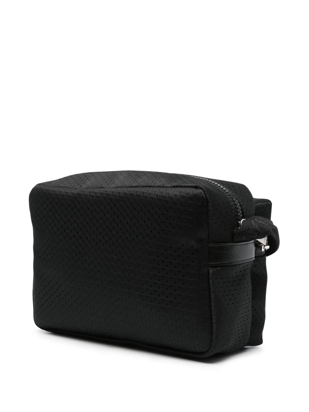 Off-White mochila tipo mensajero con logo estampado