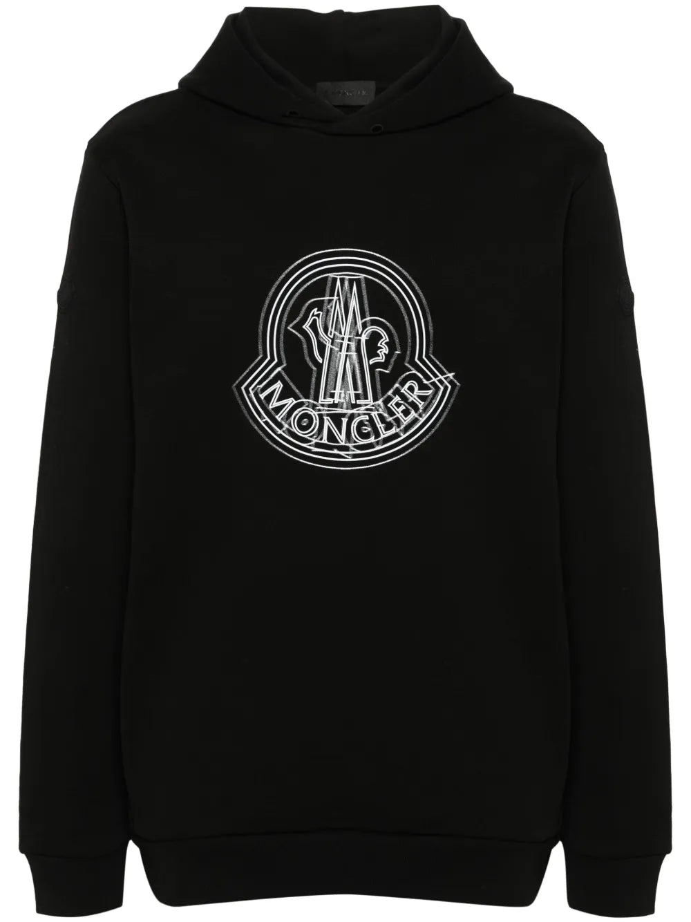 Moncler hoodie con logo estampado
