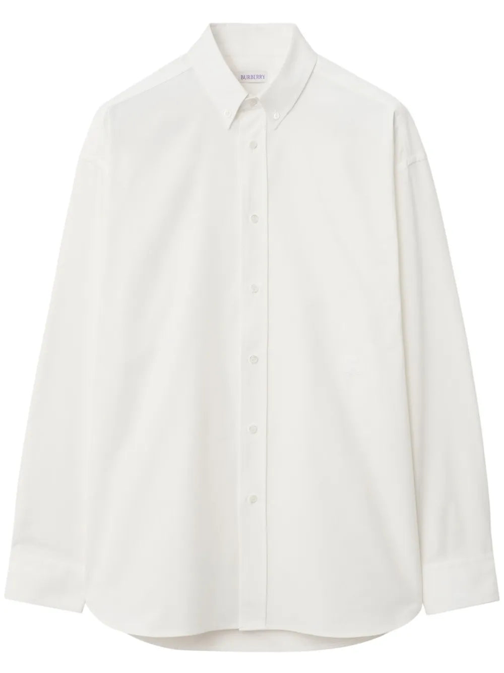 Burberry camisa con motivo del monograma