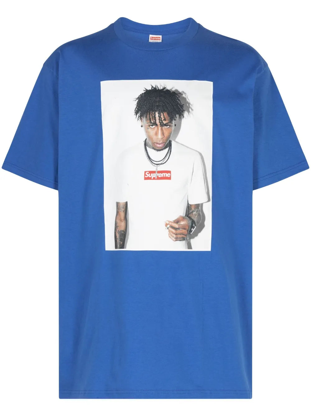 Supreme playera NBA Youngboy - Azul - imagen 1