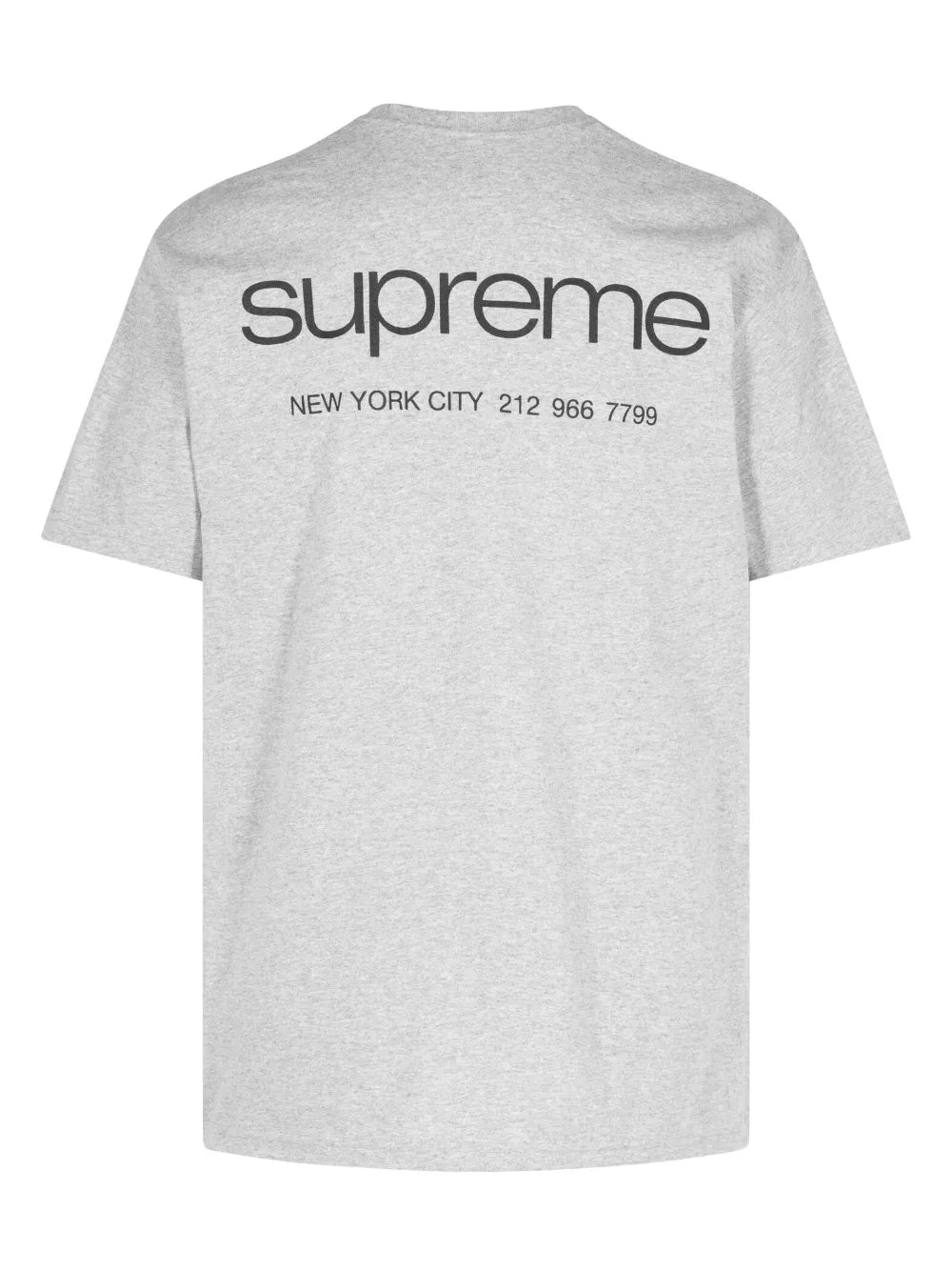 Supreme playera con logo estampado - Gris - imagen 2