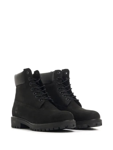 Timberland botines de gamuza con paneles