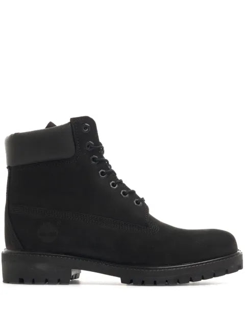 Timberland botines de gamuza con paneles