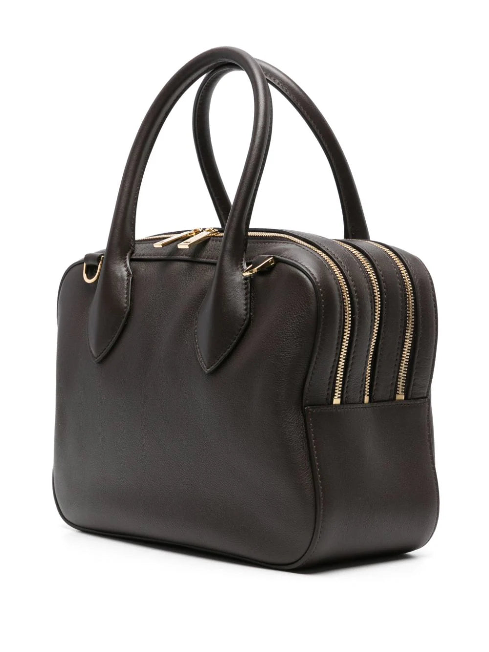 Ferragamo tote con logo en relieve