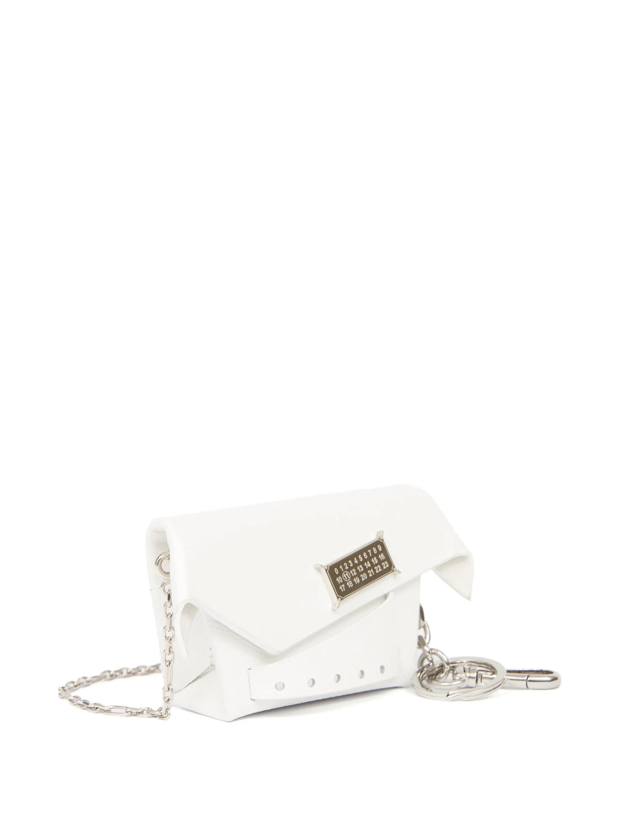 Maison Margiela bolsa crossbody Snatched Classique - Blanco - imagen 3