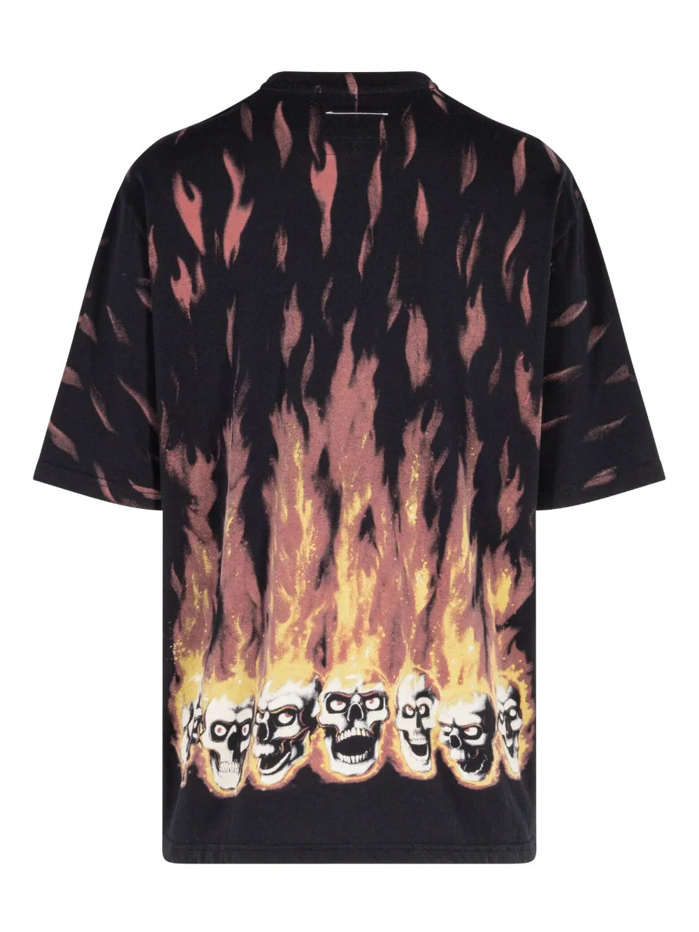 Supreme playera con llamas estampadas de SUPREME x MM6 Maison Margiela - Negro - imagen 3