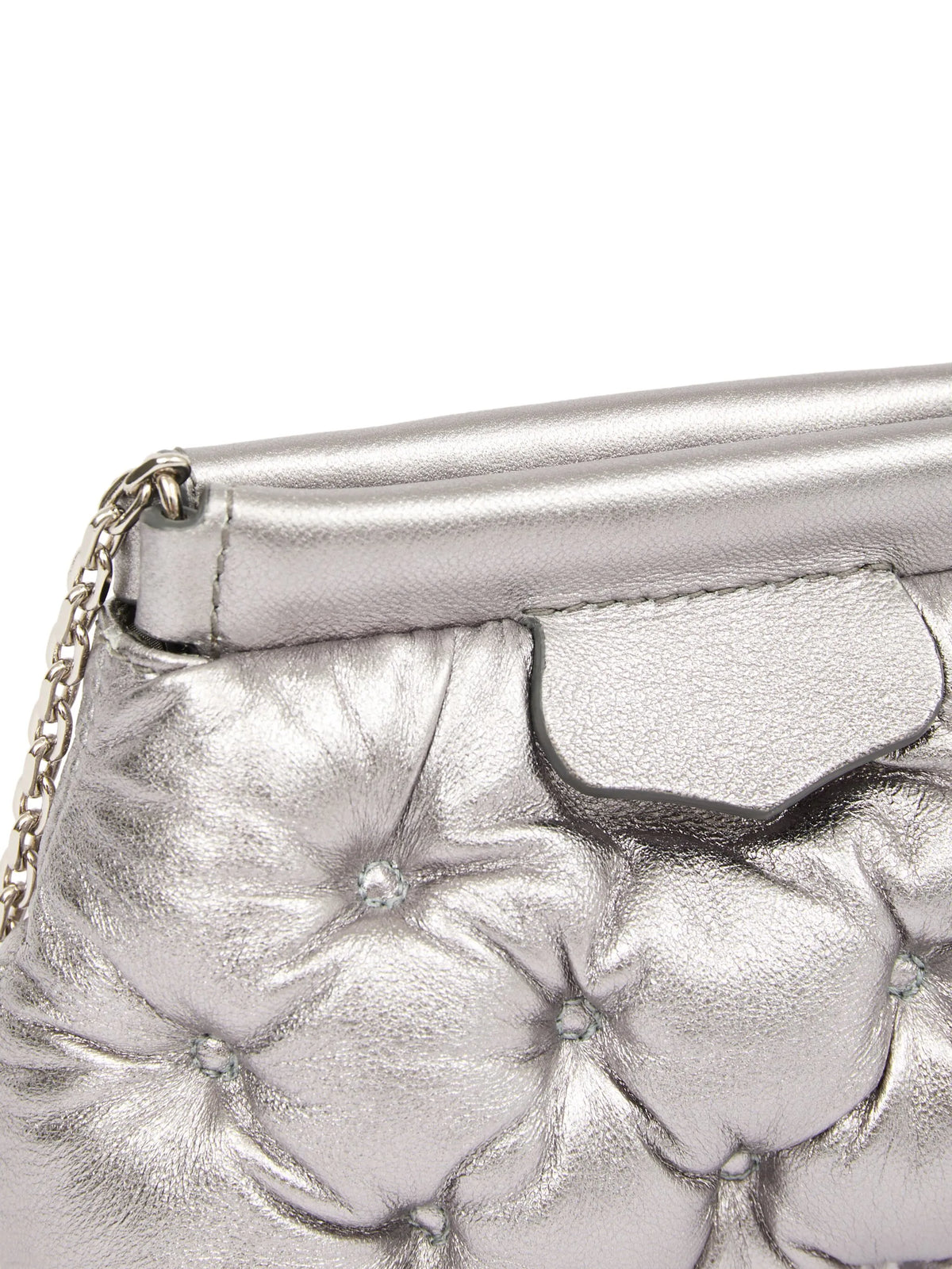 Maison Margiela bolsa de hombro Glam Slam Classique Baby - Plateado - imagen 4