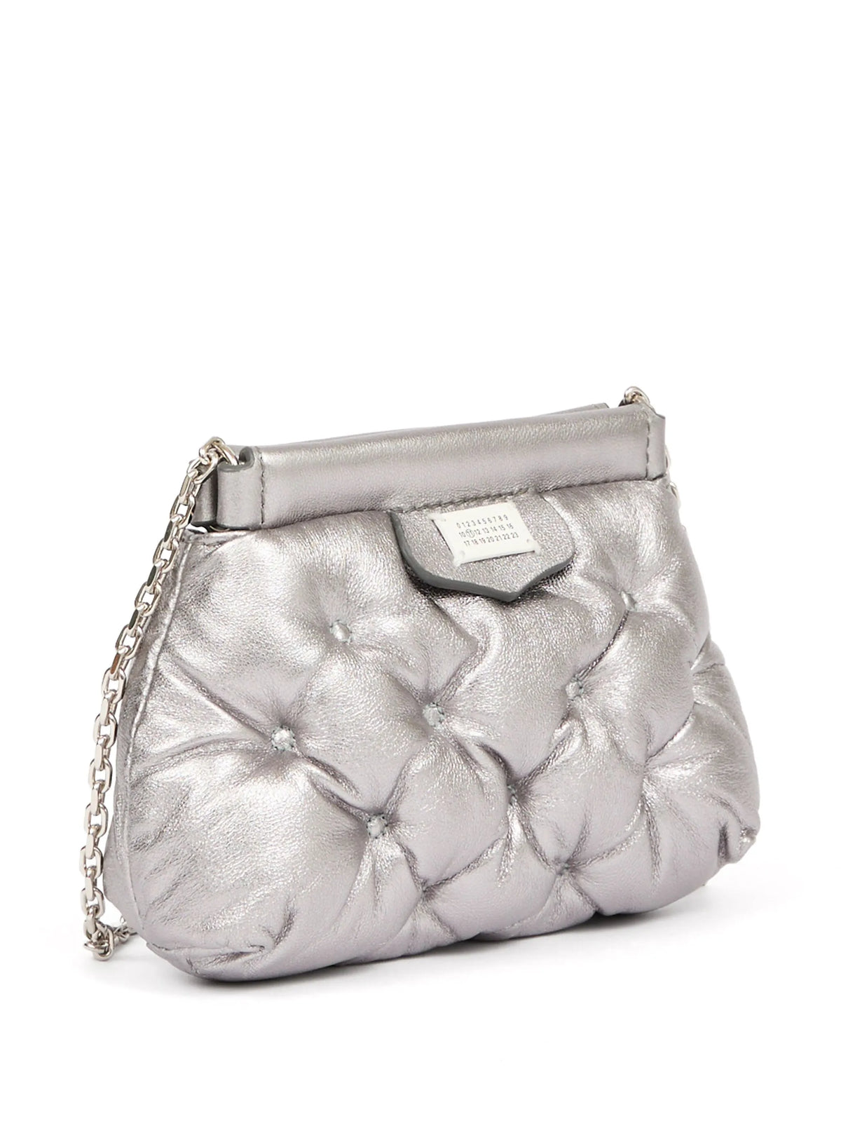 Maison Margiela bolsa de hombro Glam Slam Classique Baby - Plateado - imagen 3