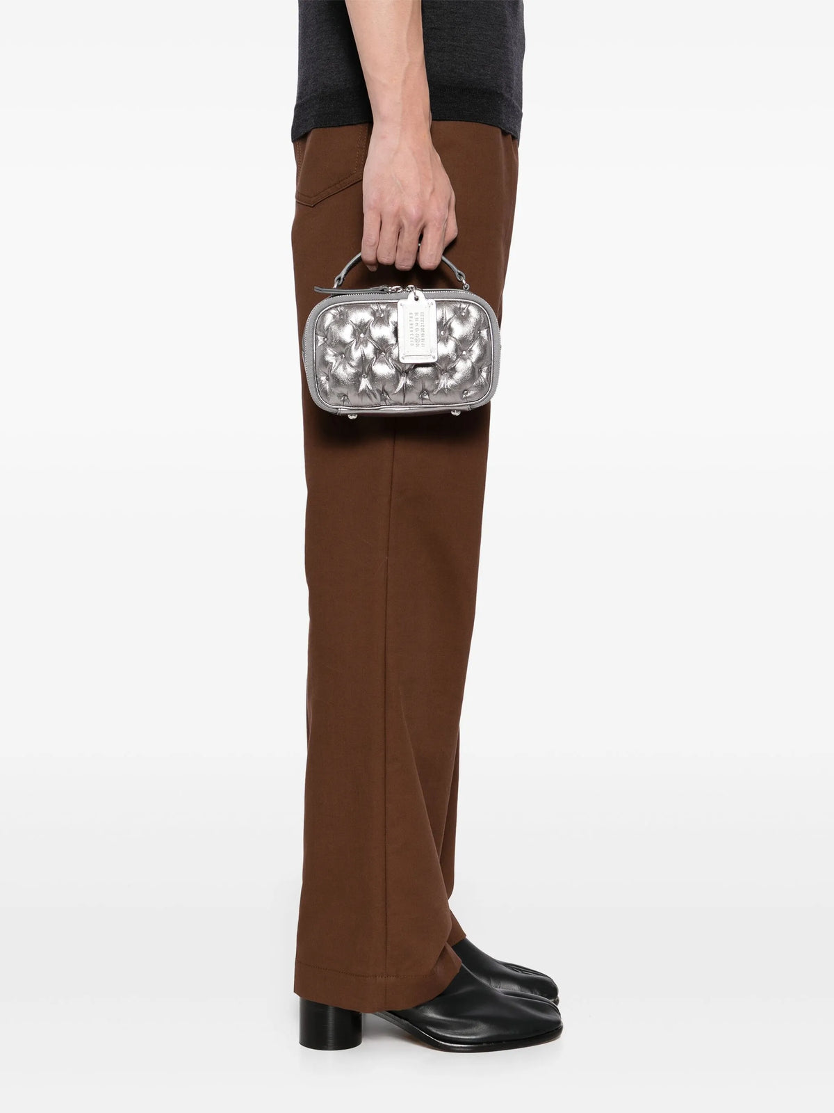 Maison Margiela bolsa de hombro Glam Slam - Plateado - imagen 2