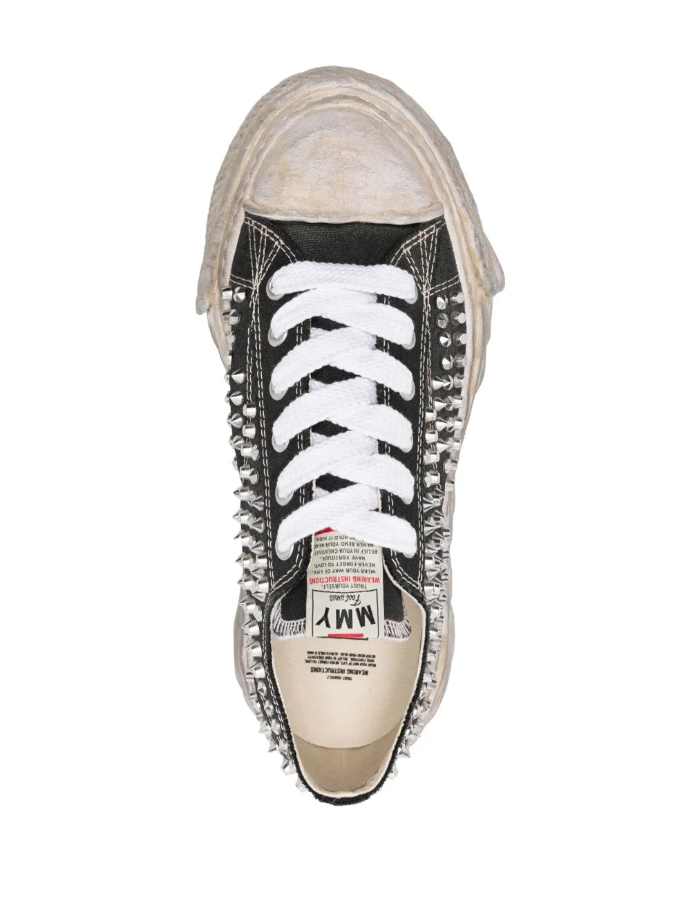 Maison MIHARA YASUHIRO tenis Peterson - negro