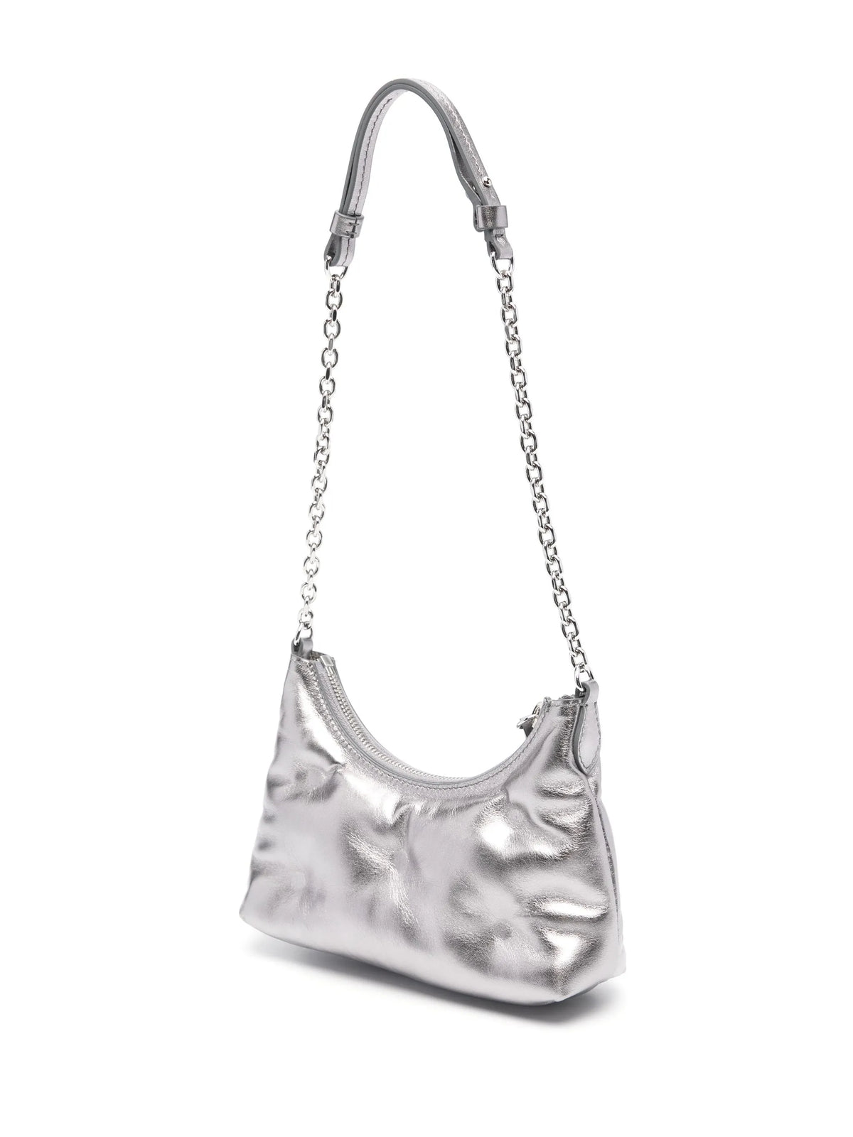 Maison Margiela bolsa Glam Slam micro - Plateado - imagen 3