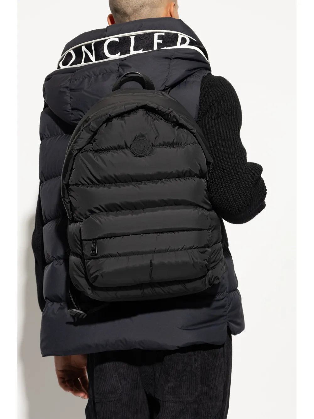 Moncler mochila con logo
