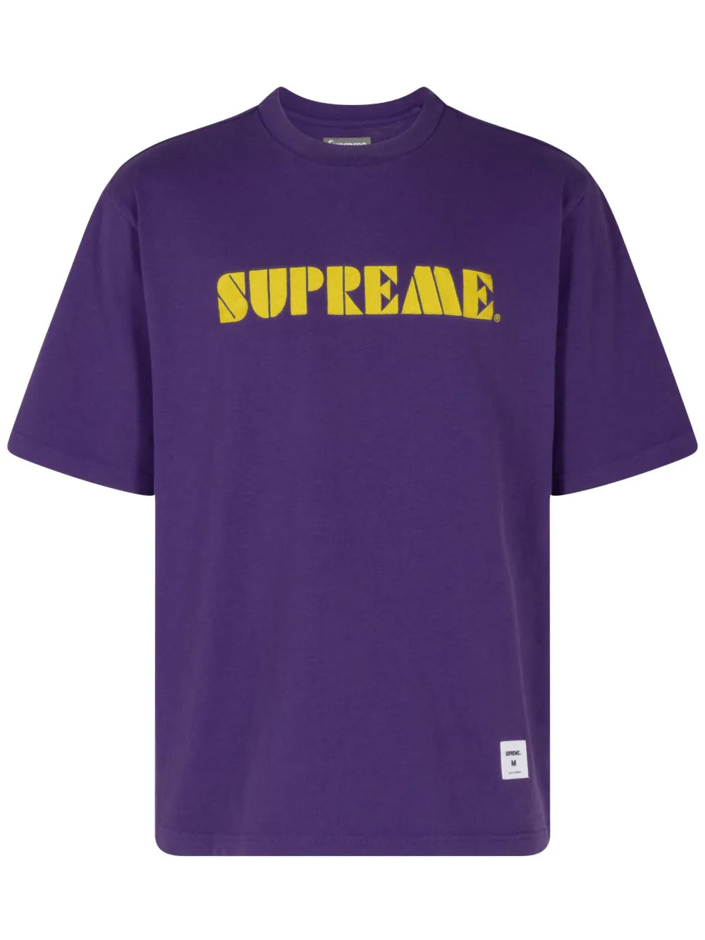 Supreme playera con bordado - Morado - imagen 1