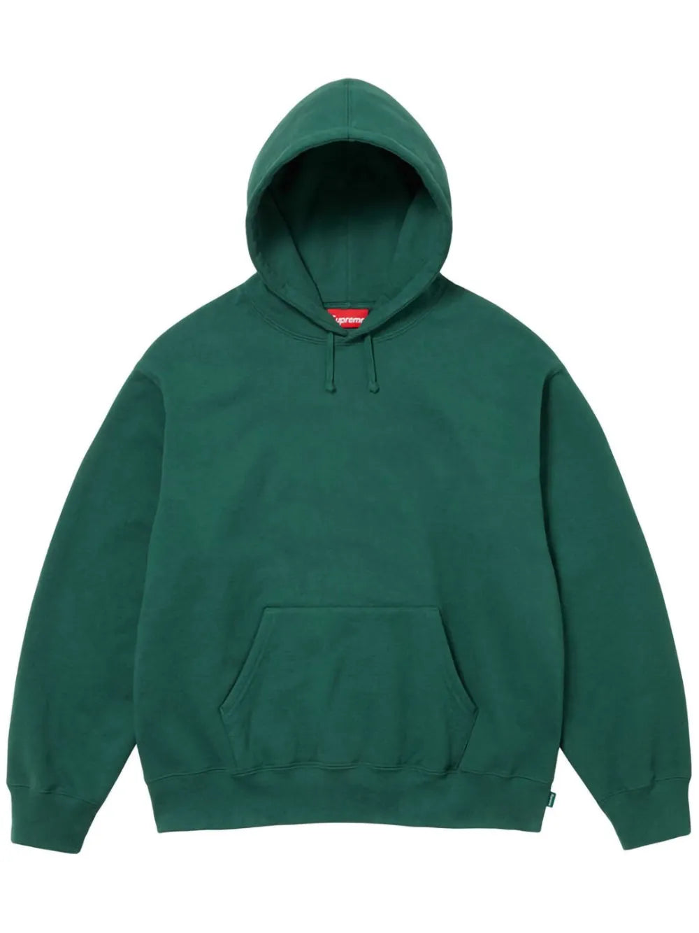 Supreme hoodie Green con aplique satinado - Verde - imagen 1